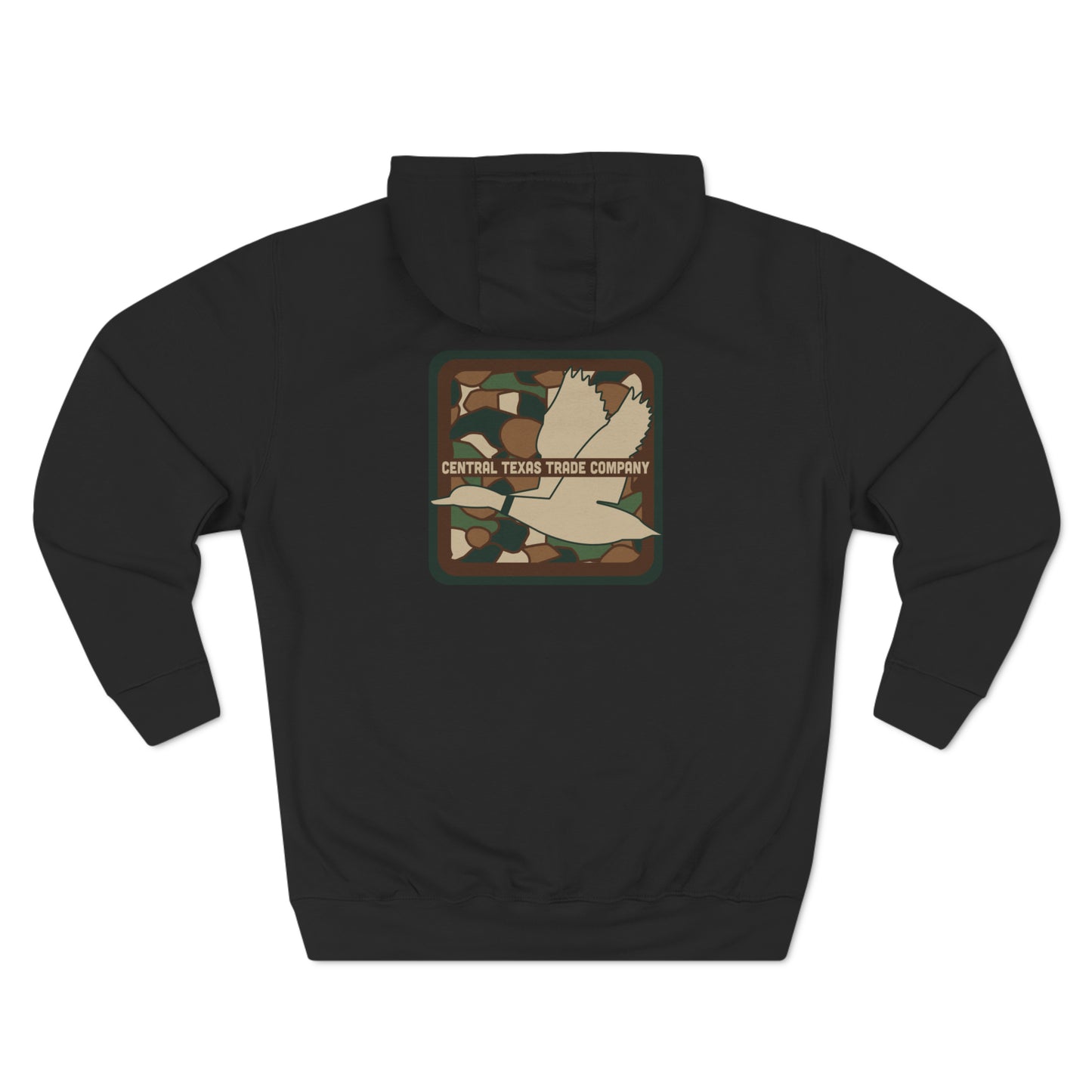 Retro Duck Camo Hoodie - Brown