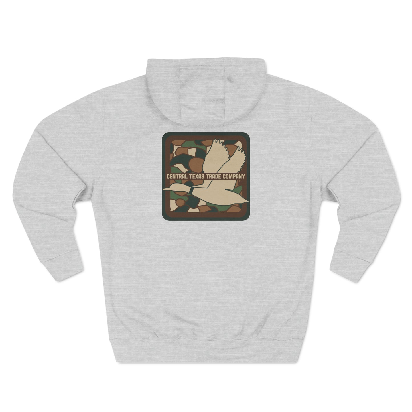 Retro Duck Camo Hoodie - Brown