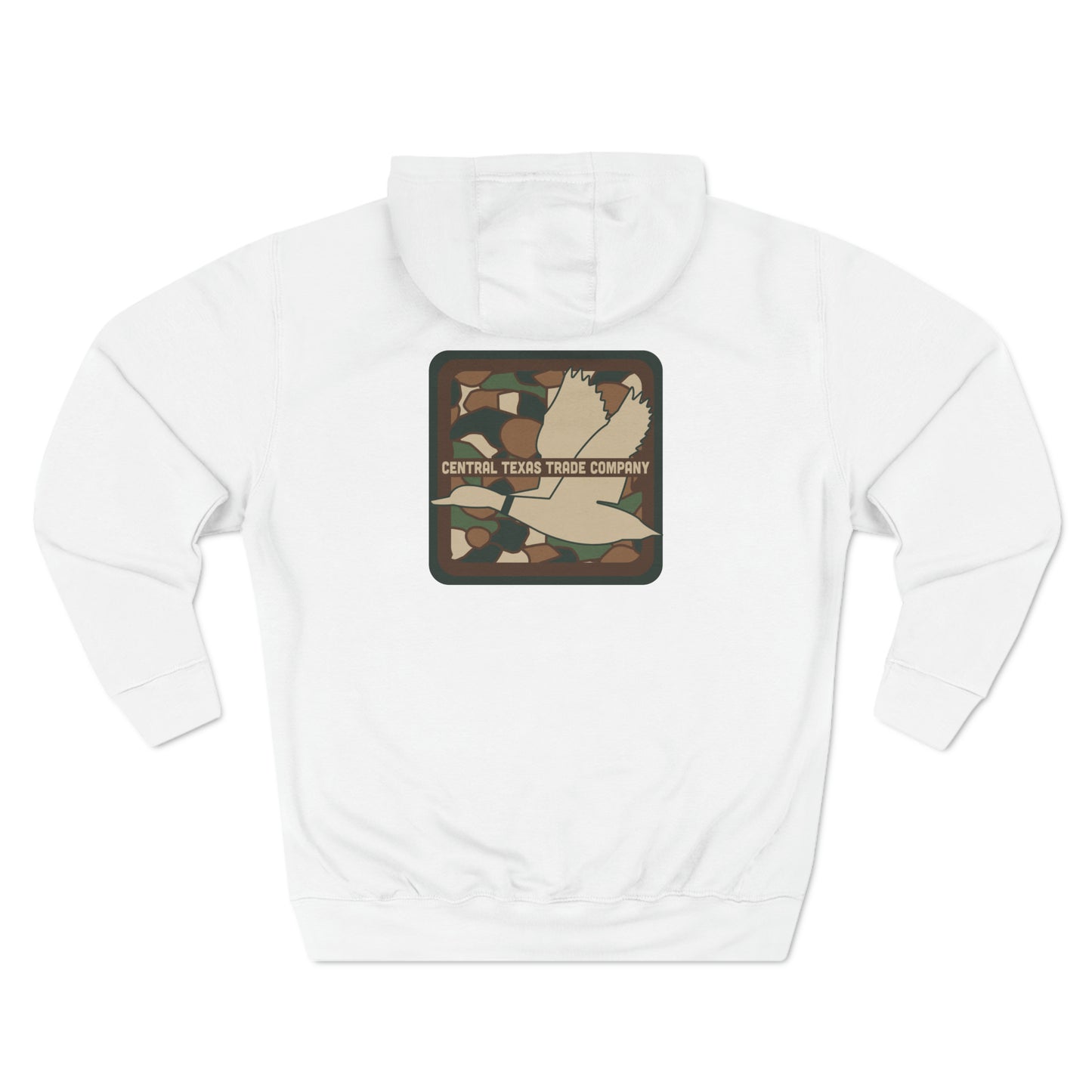 Retro Duck Camo Hoodie - Brown