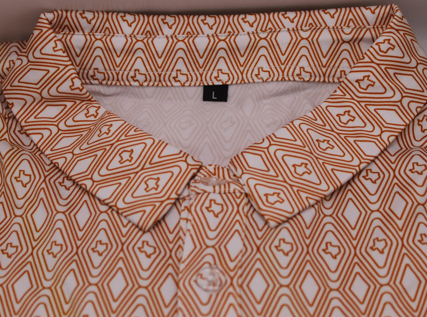 Burnt Orange Golf Polo