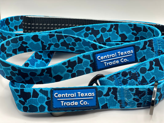 Retro Texas Camo Dog Collar and Leash Combo Kit
